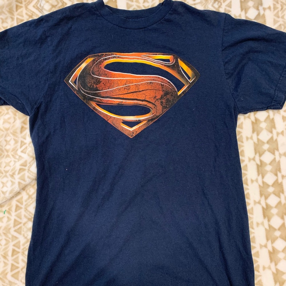 Superman medium short sleeve tee shirt